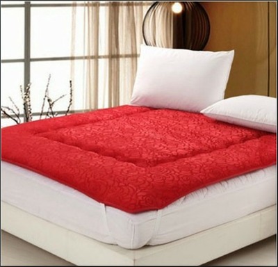 家纺 2012新款 3层复合加厚床垫 可折叠单人双人床褥子地垫