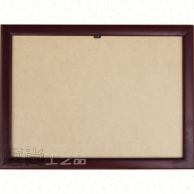 框尚607白木框多色简约现代相框有机玻璃镜面可摆可挂批发定制