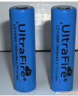 正品UltraFire14500充电锂电池 900mAh  AA 5号 锂电池
