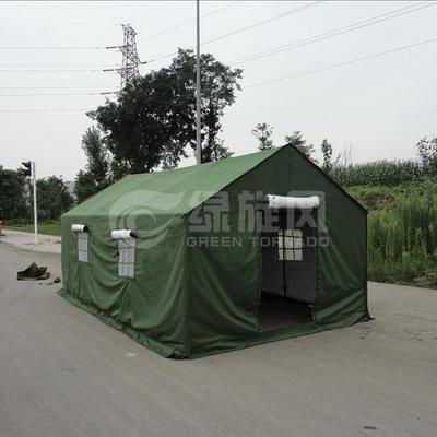 绿旋风品质保障、3X4米防寒棉帐篷、野外工程施工帐篷、冬暖夏凉