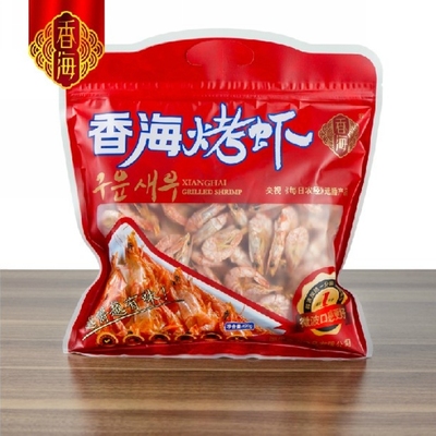 香海烤虾 温州特产 大对虾干 即食海鲜零食干货 烤虾干420g 包邮