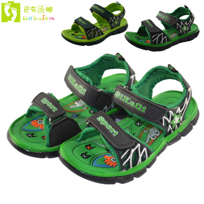 夏季新款男童凉鞋 韩版沙滩鞋 3D超轻底男童凉鞋 学生凉鞋26-36码
