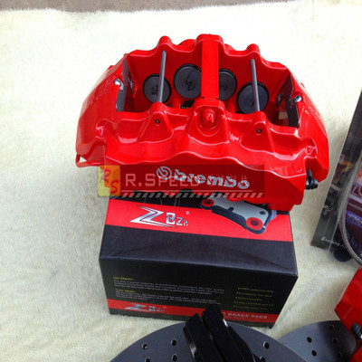 BREMBO RS8P刹车卡钳套装奔驰宝马3/5系奥迪Q5Q7路虎等系列车型