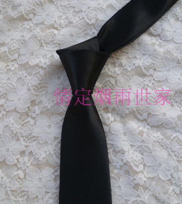 男士韩版休闲领带 纯色领带 窄领领带 多色可选