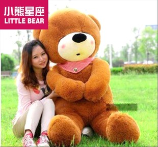 布娃娃毛绒玩具泰迪熊公仔大熊玩偶1.6米超大号抱抱熊生日礼物女