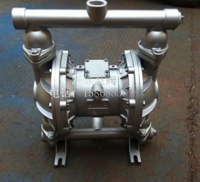 自吸泵/泥浆泵/杂质泵铝合金/铸铁多用气动隔膜泵 QBY-25 F46膜片