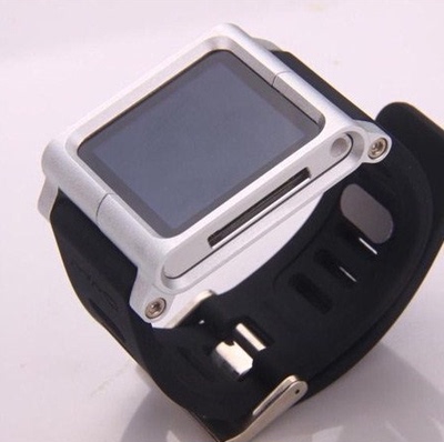 【包邮】苹果iPod nano6表带限量版 手表腕带金属保护套nano6外壳