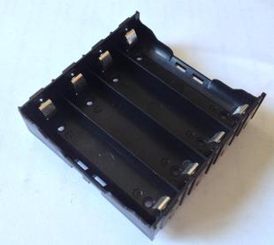 4节18650并联电池盒， 可并可串  可焊接在PCB上 生产各类电池盒