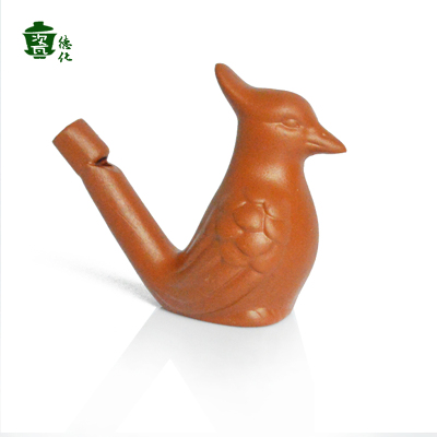 德化 茶具配件 陶瓷 紫砂茶宠 水鸟口哨 会唱歌的陶瓷玩具 礼品