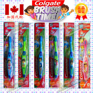 现货正品 加拿大进口Colgate高露洁儿童宝宝软毛训练牙刷不伤牙龈