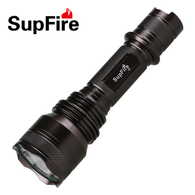 SupFire正品强光手电筒 X5 骑行充电 防水LED神火远射探照灯