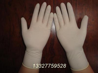 加厚耐用贴手橡胶乳胶手套一次性医用清洁洗碗美发手套100只一盒