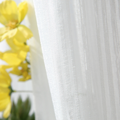 [吉屋]3# 韩式田园窗帘白纱成品定做 飘窗客厅卧室阳台纱帘窗纱