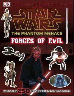 Star Wars The Phantom Menace Forces of Evil幽灵的威胁贴纸