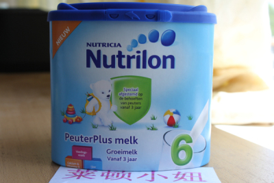 直邮或现货 荷兰本土牛栏6段儿童奶粉400克 3岁以上/12包邮