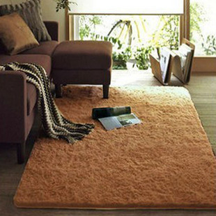 可水洗 防滑丝绒地毯 客厅 卧室 茶几 地毯