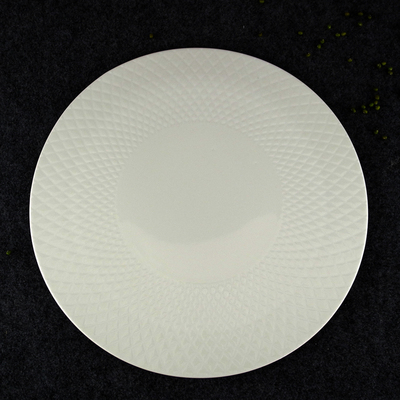 12寸圆形平盘 陶瓷 蛋糕托盘 展示盘 寿司盘 水果盘 西餐盘 特惠