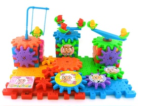 包邮喜羊羊电动玩具 百变积木 拼装益智亲子玩具 儿童新年礼物
