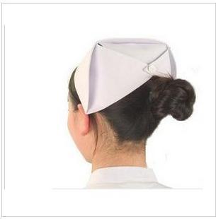 白色护士帽 粉色 医师帽 燕尾帽 护士服 医师服 白大褂 医生帽