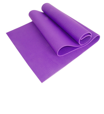 PVC6MM加长加厚瑜伽垫运动垫防滑瑜珈垫 标准型 送毛扣黑色网背包