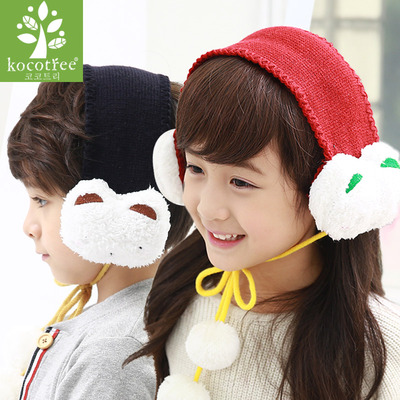 新款男孩耳罩爱立体玩偶耳套冬季男女童护耳套小学生护耳套韩版潮