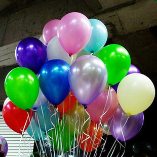 加厚氦氢气球结婚庆生日派对光棍节批发珠光汽球布置婚房装饰用品