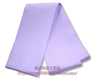 【美夕和服】日本和服浴衣腰封半幅带 ^淡紫^（一般硬度）
