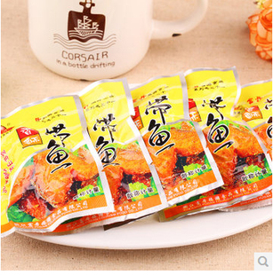 【包邮】波宁海味富丹香酥带鱼450g克 舟山海鲜干货特产零食小吃