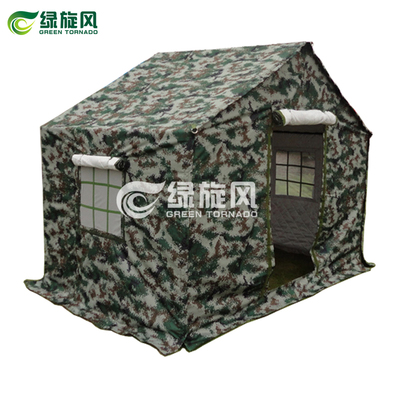绿旋风　迷彩防寒工程棉帐篷、施工帐篷、防雨品质保障、保暖帐篷