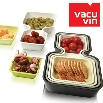 荷兰Vacu Vin水果盘零食碟子坚果干果盘蘸料碟欧式创意客厅糖果盒