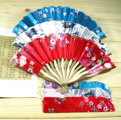 龙形扇骨折扇扇套 中国风民族风日本和风工艺扇女扇子礼品