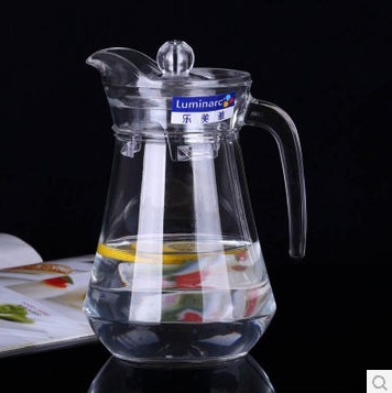 法国弓箭乐美雅玻璃壶冷水壶1.3L大容量果汁葡萄酒啤酒茶水透明壶