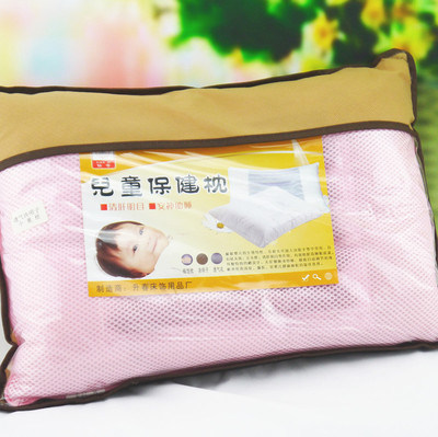 正价决明子枕芯枕头透气舒适儿童bb宝宝护颈枕送纯棉卡通枕套包邮
