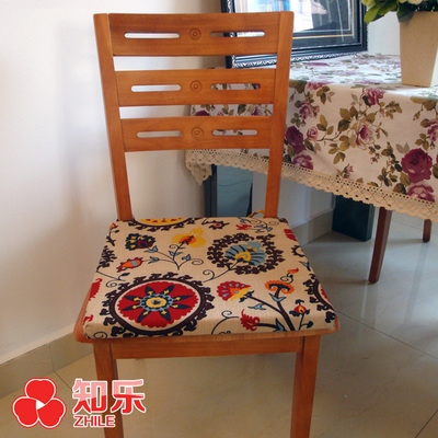 棉麻异国风情椅垫 坐垫 座垫 海绵垫子 罗马风 地中海 包邮