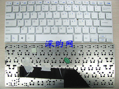13.3苹果上网本键盘 山寨本亚克力内置键盘 13.3寸上网本键盘