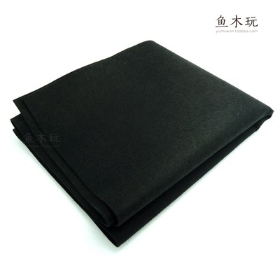 日本进口高级书画毛毡45×75cm黑色薄款1mm书画毡垫 毛笔书法用品