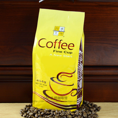 特价包邮 四季工坊 特级瓜地马拉咖啡豆 454g 可现磨纯黑咖啡粉