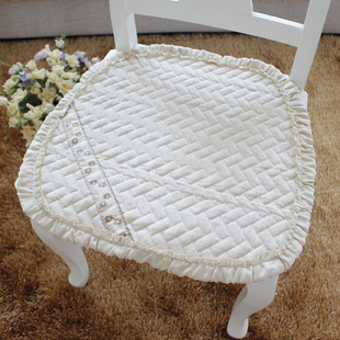 欧诗嘉 最新高档亮麻绗缝椅子垫 冬暖夏凉亚麻餐椅垫坐垫