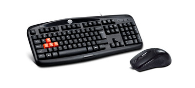 力胜KB-1101 有线键鼠套装 游戏鼠键套装 网吧鼠键套装 质保一年