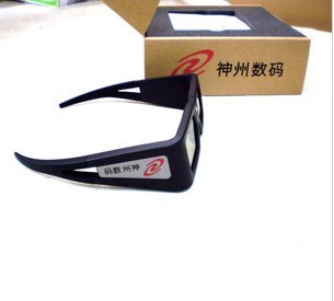 神州数码DC-3D01 DLP LINK主动式 液晶分时3D立体眼镜 包顺丰