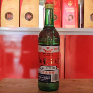北京红星二锅头56%高度酒清香型白酒老白干酒老字号烧酒500ML整箱