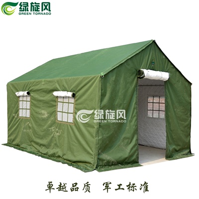 绿旋风 迷彩棉帐篷、牛津布棉帐蓬、工程施工、工地帐篷