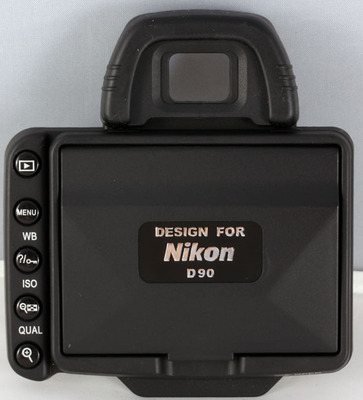 NIKON尼康D90 D80 遮阳罩 遮光罩 保护屏 LCD显示屏 贴膜 保护盖