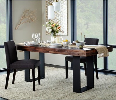 美式乡村复古铁艺实木餐桌 loft餐椅酒吧桌椅 办公桌会议桌咖啡桌