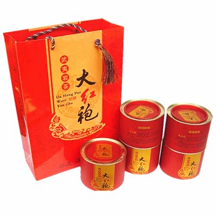 武夷山春茶碳焙大红袍新茶茶叶红茶正品岩茶礼盒装大红袍散装500g