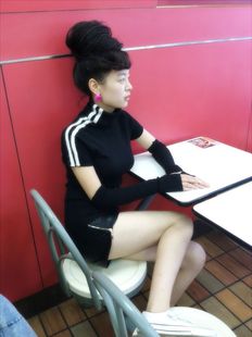 修身高领针织衫2015新款韩版女士秋冬半袖套头短袖打底毛衣带袖套