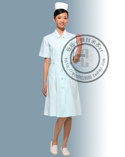 【北京南丁格尔】护士服夏装短袖/药店服/美容服A97FNS02白色