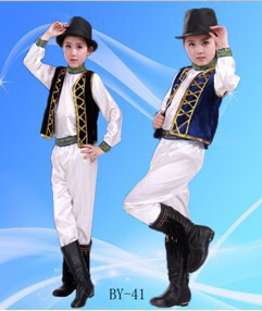 六一回族儿童演出服少数民族表演服舞蹈服装民族舞新疆舞男女藏服