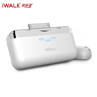 iwalk IPHONE4S充电宝 苹果4移动电源 小巧 便携无线直插式1500MA
