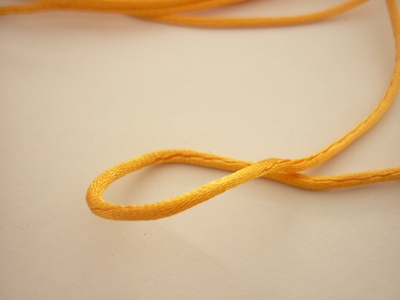 乐辅料 2mm 绳子 尼龙绳 黄色绳子 绳带 丙纶绳 涤纶绳 厂家直销
